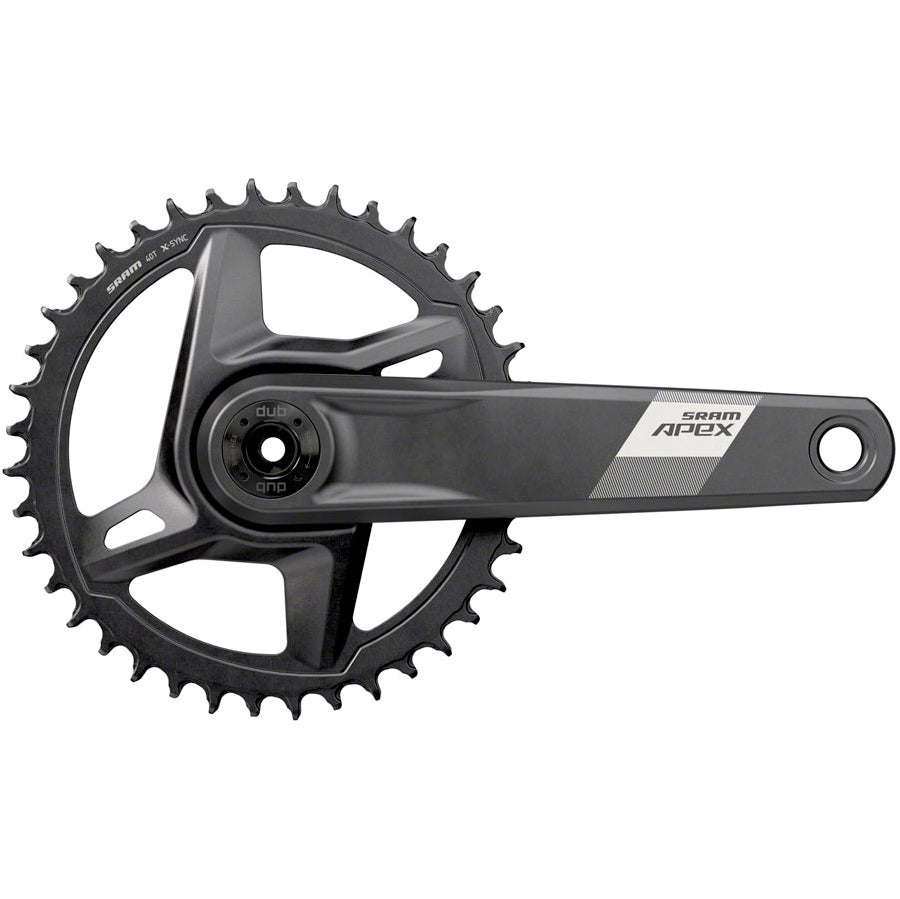 sram apex 1 wide crankset - 172.5mm, 12-speed, 40t