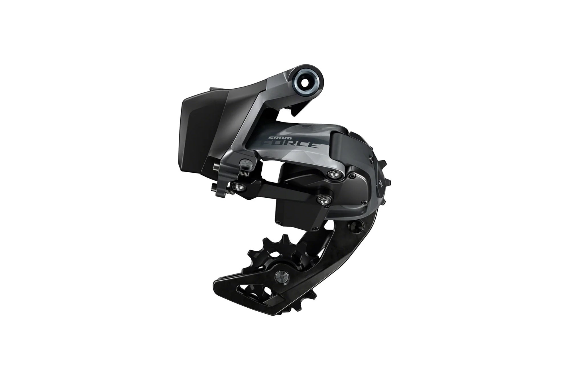 SRAM FORCE eTap AXS ワイヤレスリアディレイラー 12S SRAM Force eTap AXS Rear Derailleur - 12-Speed, Medium Cage, Gray