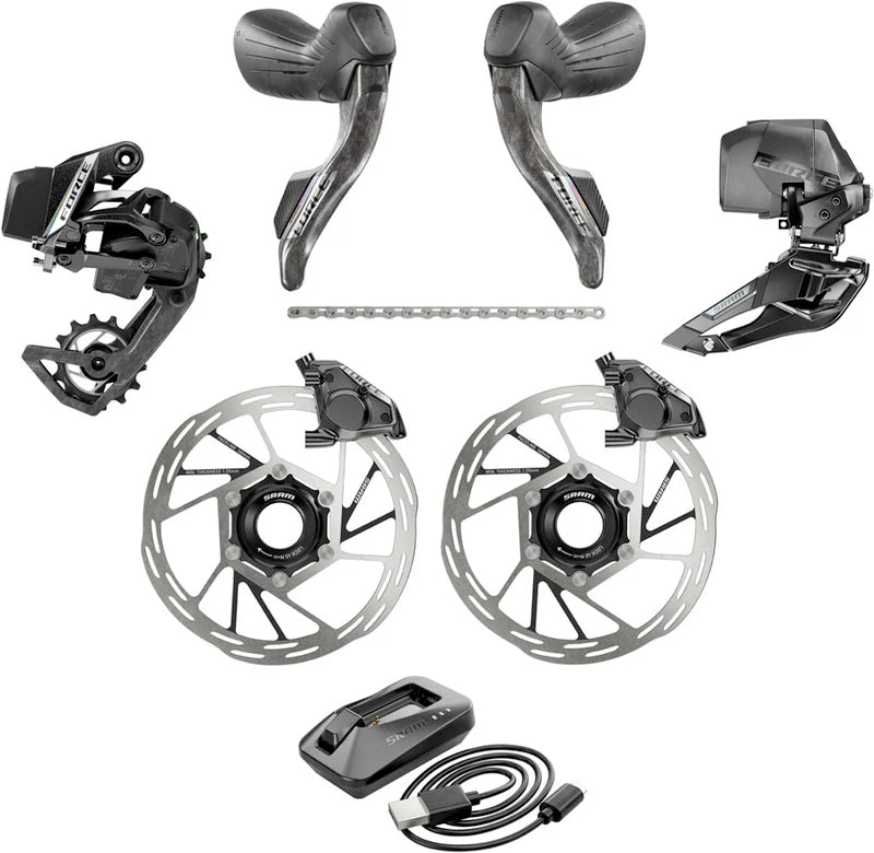 SRAM FORCE AXS E1 HRD 2X GROUPSET | Bike Parts | ERIK'S – ERIK'S