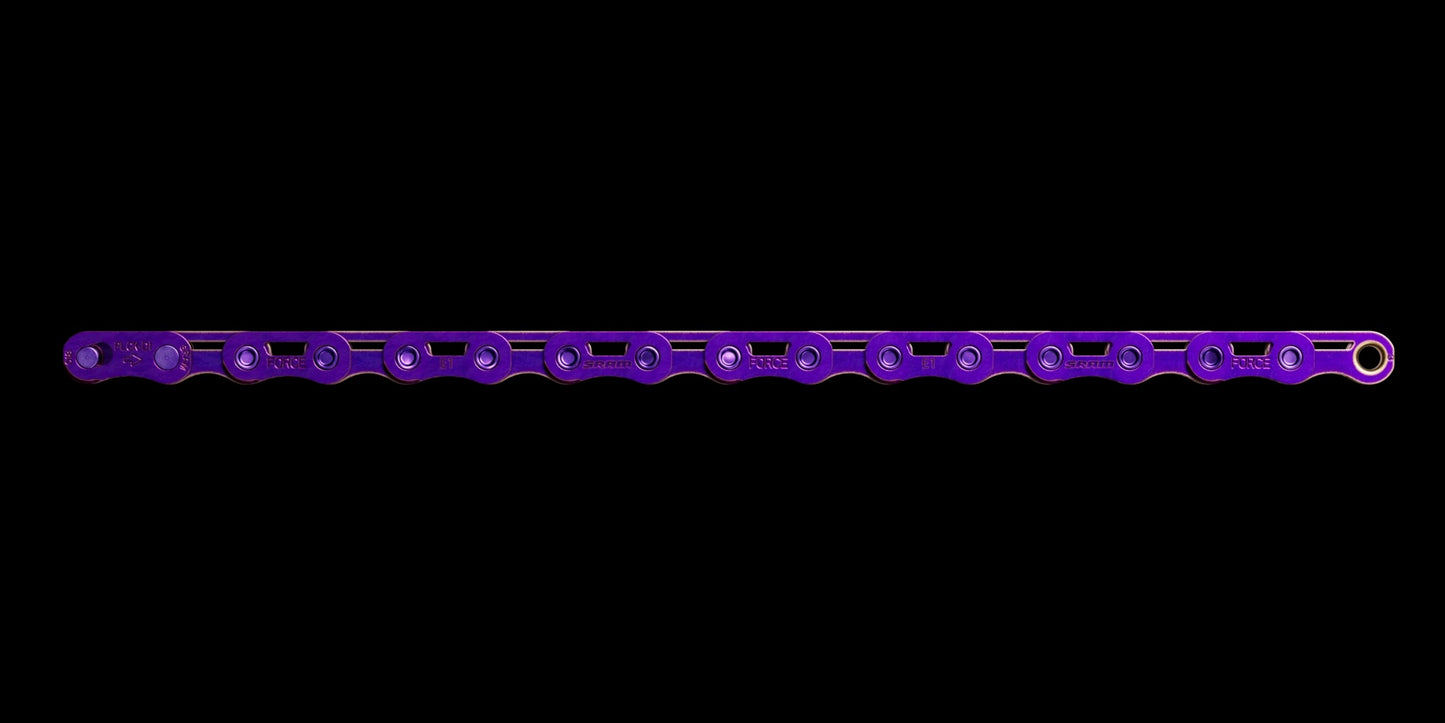 sram force flattop chain purple-size-all