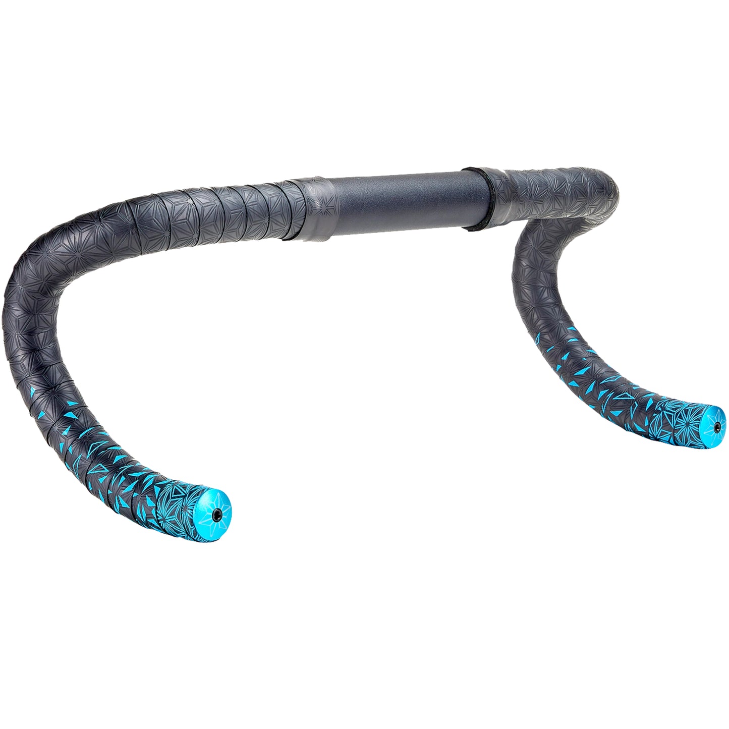 supacaz super sticky kush star fade bar tape-color-neon blu/ano blu