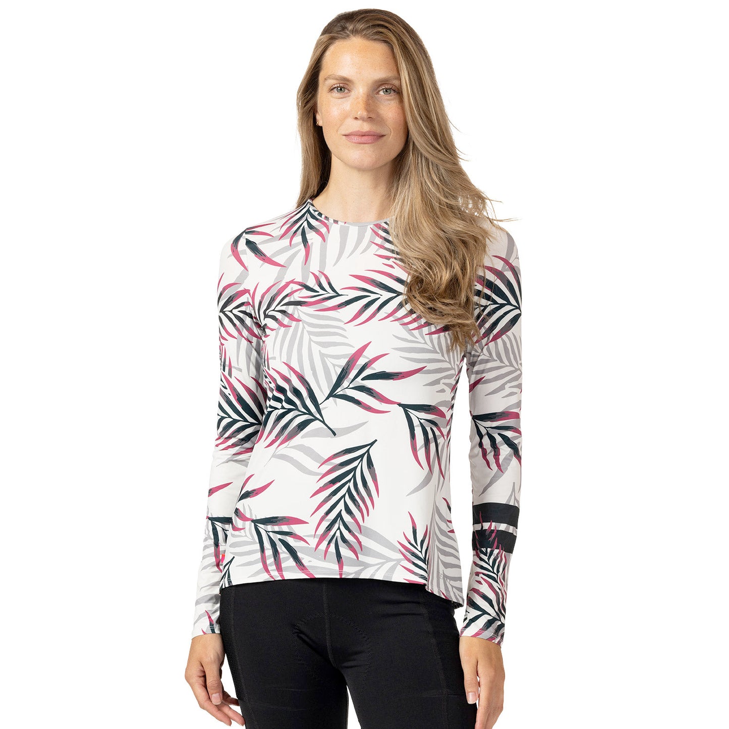 terry soleil flow long sleeve women’s jersey-color-caicos