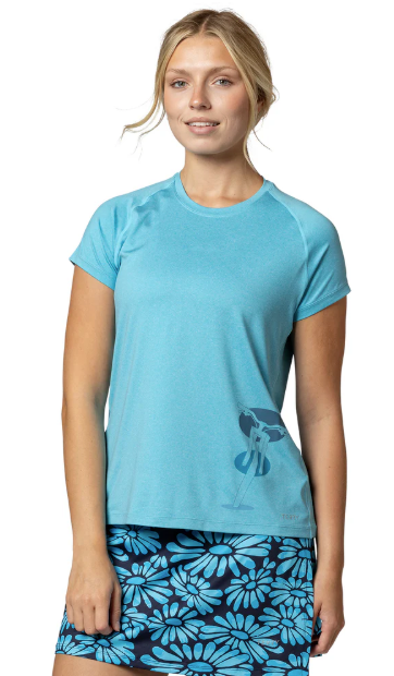 terry tech tee flow short sleeve-color-blu