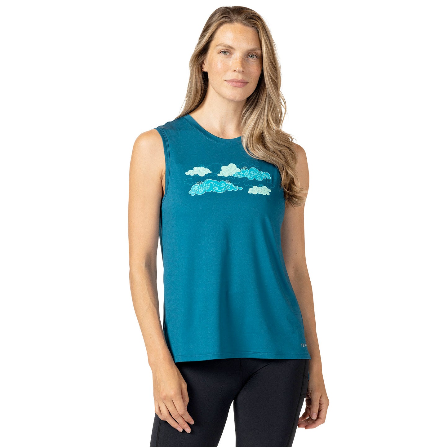 terry women’s tech tank-color-tea