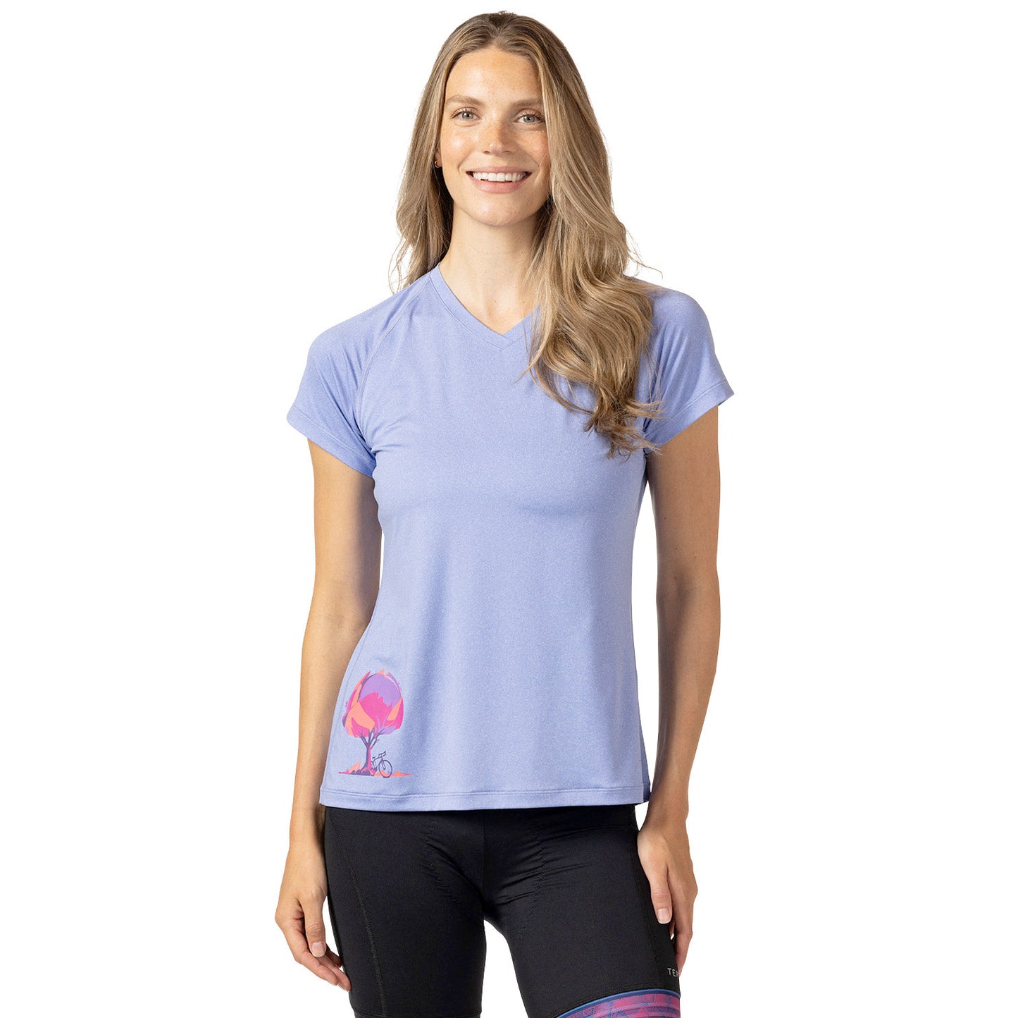 terry women’s tech v tee