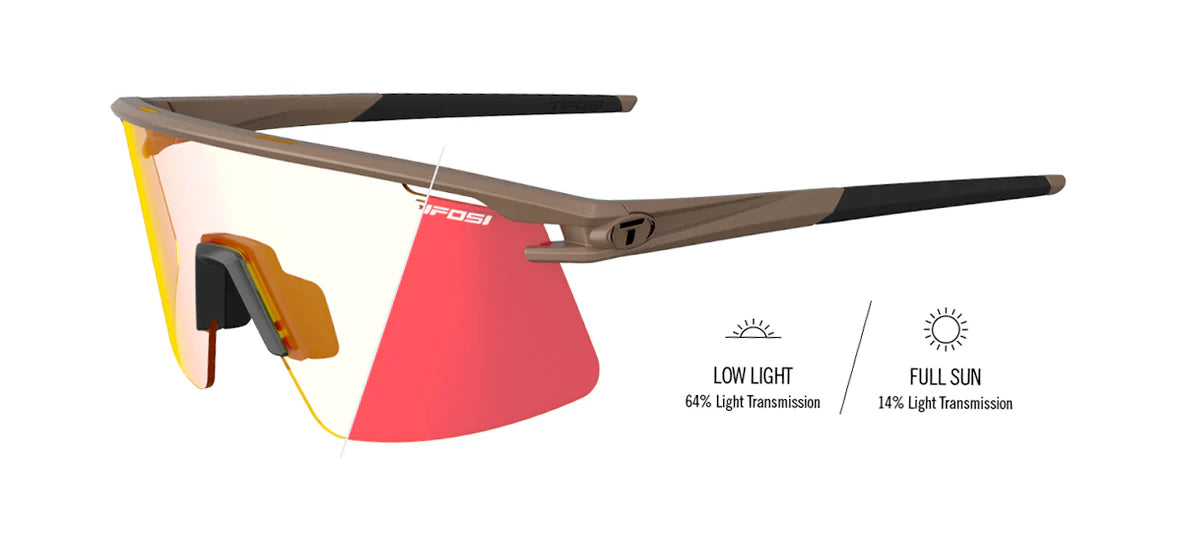 Tifosi Moab Lite Fototec Sunglasses One Size Matte Bronze