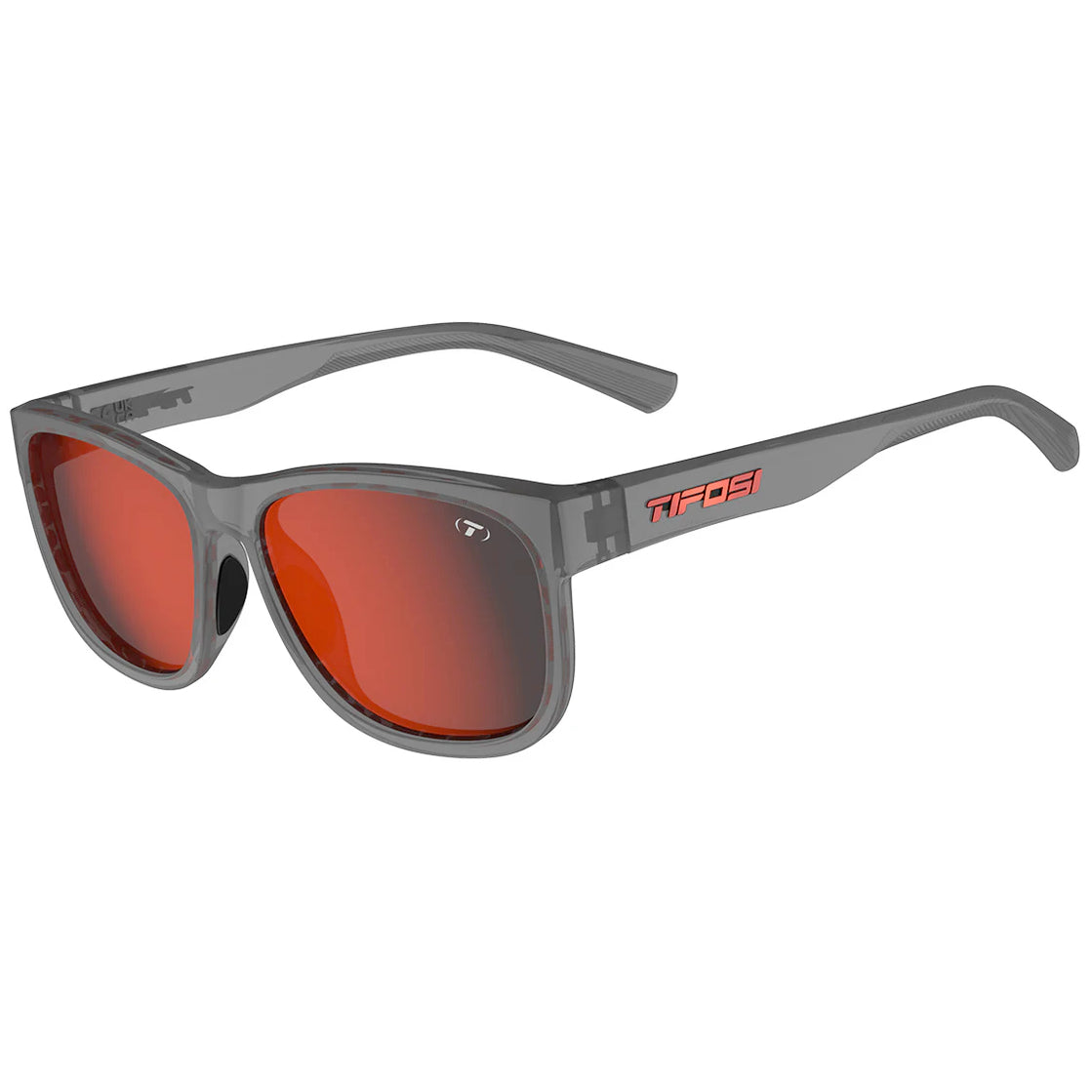 tifosi swank xl sunglasses-color-smoke red