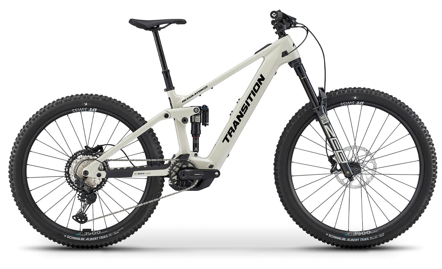 transition 2025 regulator cx xt electric mountain bike-color-glacier white