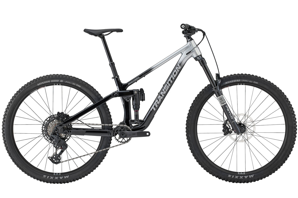 Transition Sentinel Alloy Eagle 70 Full Suspension Mountain Bike Xl Silver Mist