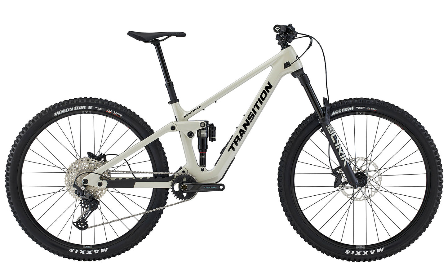 transition 2025 sentinel carbon deore full suspension mountain bike-color-glacier white