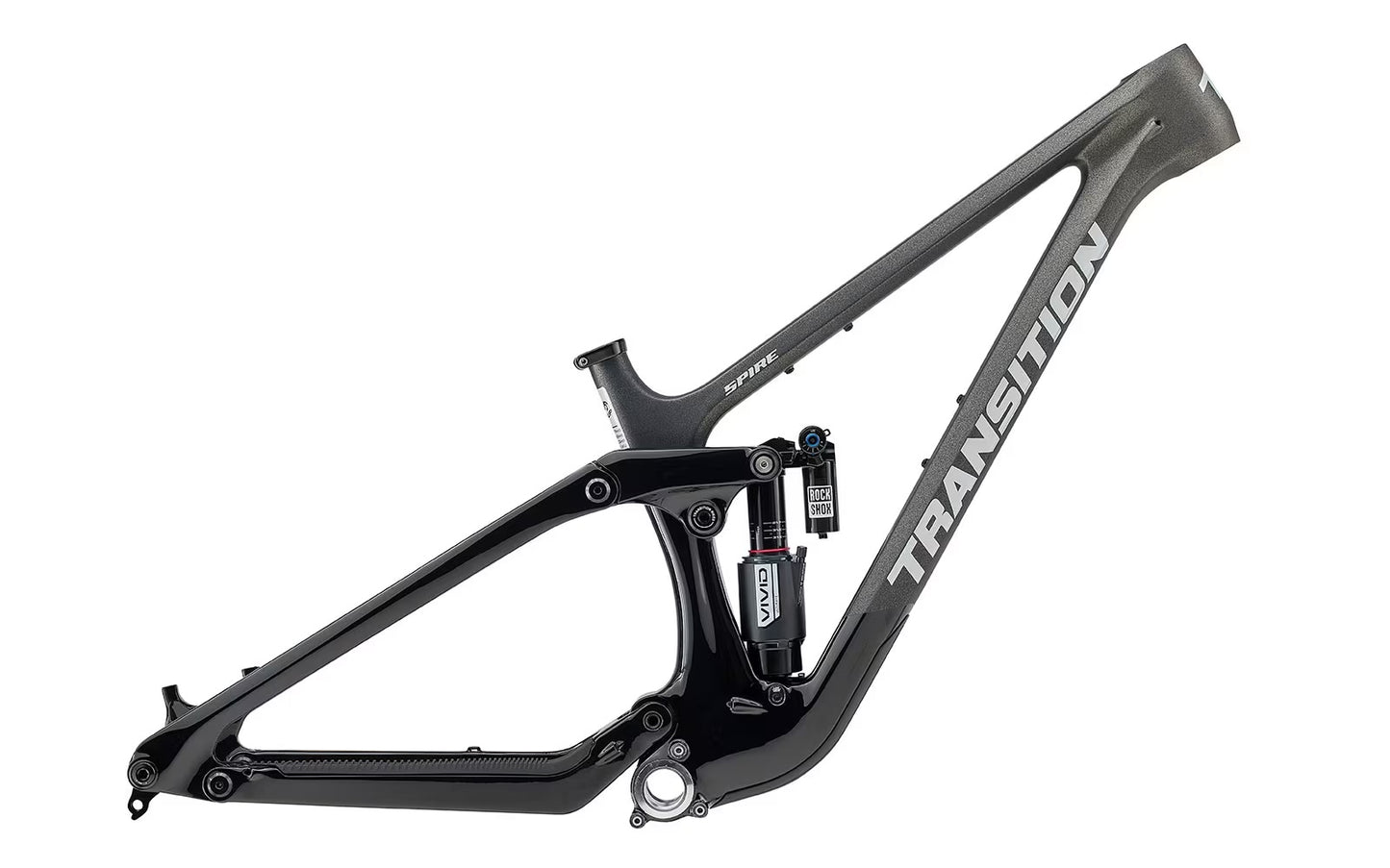 transition spire carbon frameset