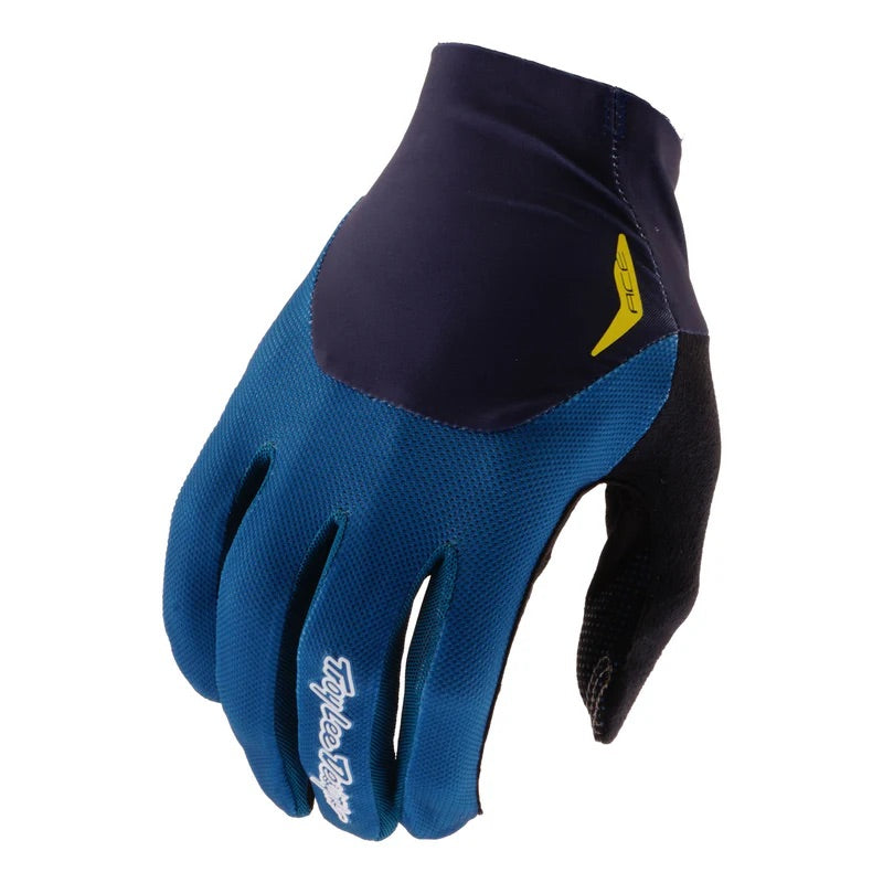 troy lee designs ace glove solid-color-blue