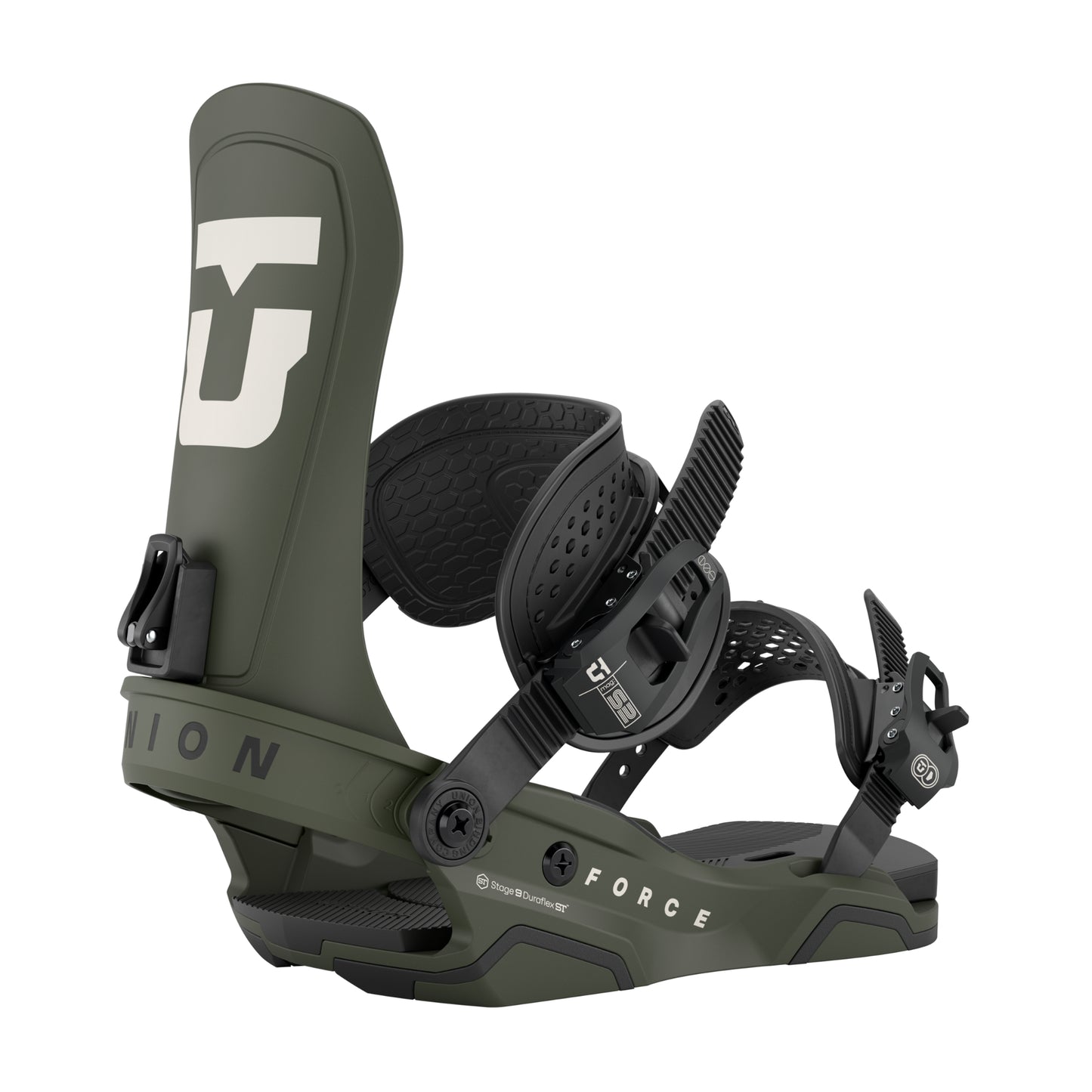 union force snowboard bindings 2026-color-army green
