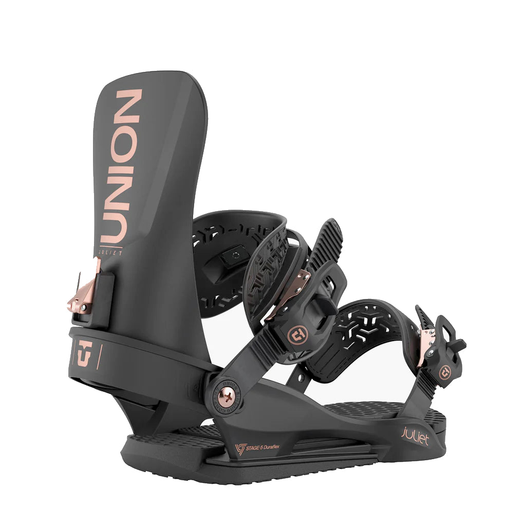 Union Juliet Women's Snowboard Bindings L Black