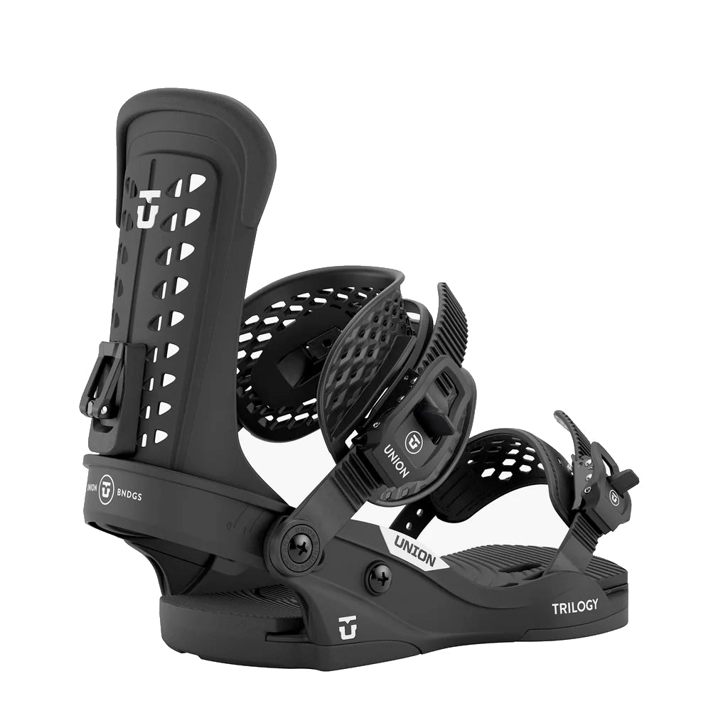 union trilogy classic women's snowboard binding-color-black