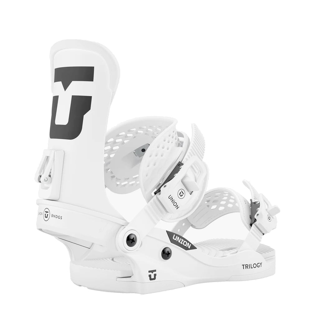 union trilogy classic women's snowboard binding-color-white