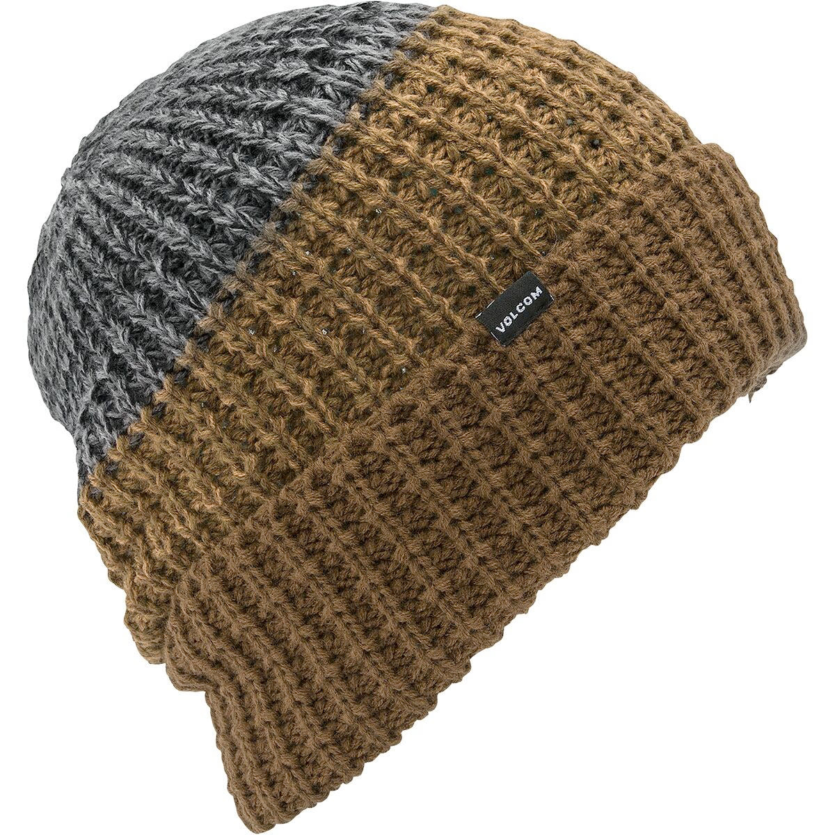 volcom stone chroma beanie-color-brown