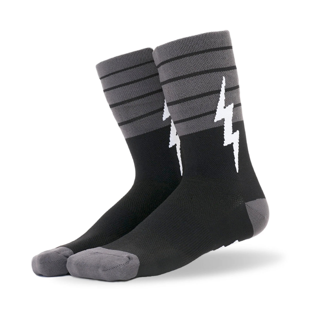Voltage Five Stripe KOM Cooling Socks S/M Ninja Black