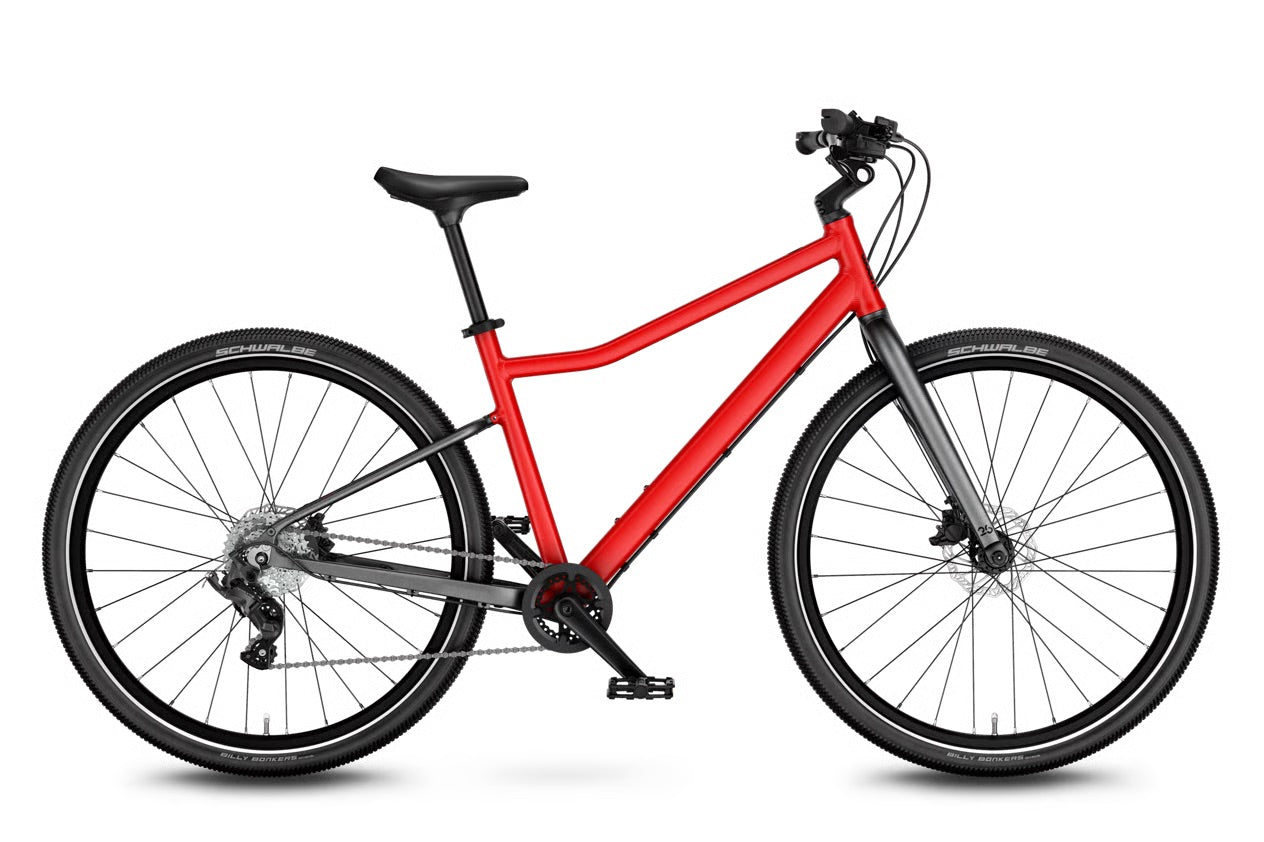 woom explore 6 kid’s bike-color-woom red