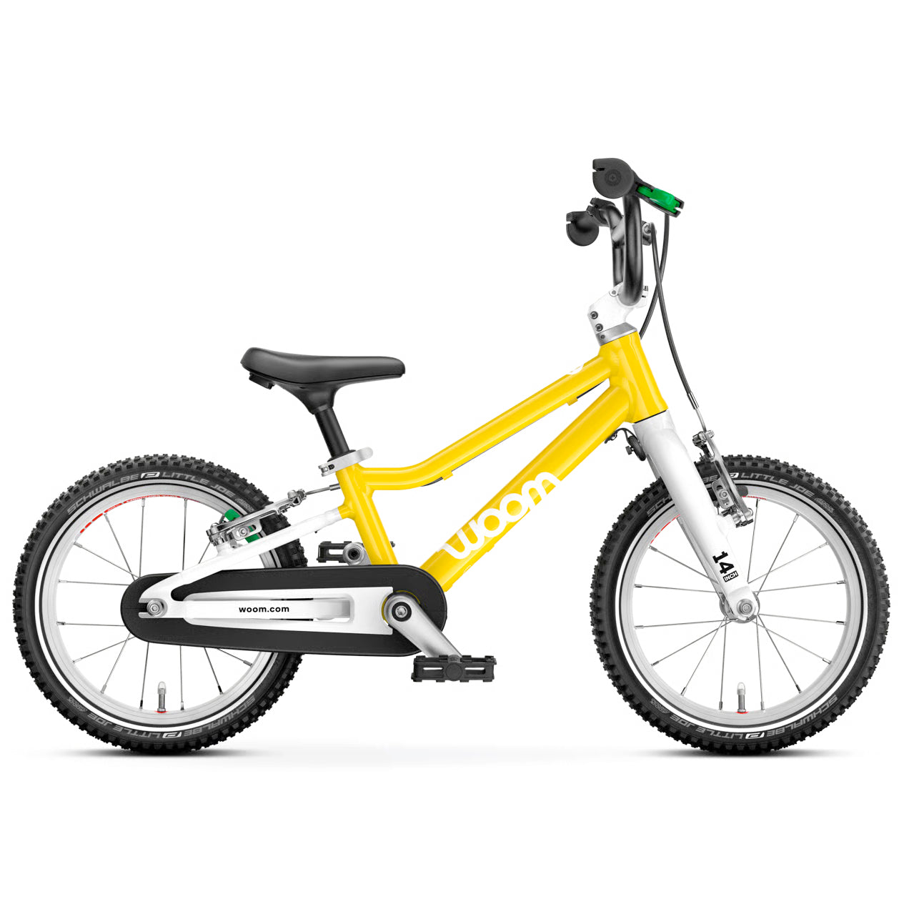woom go 2 kids’ bike-color-vibrant yellow