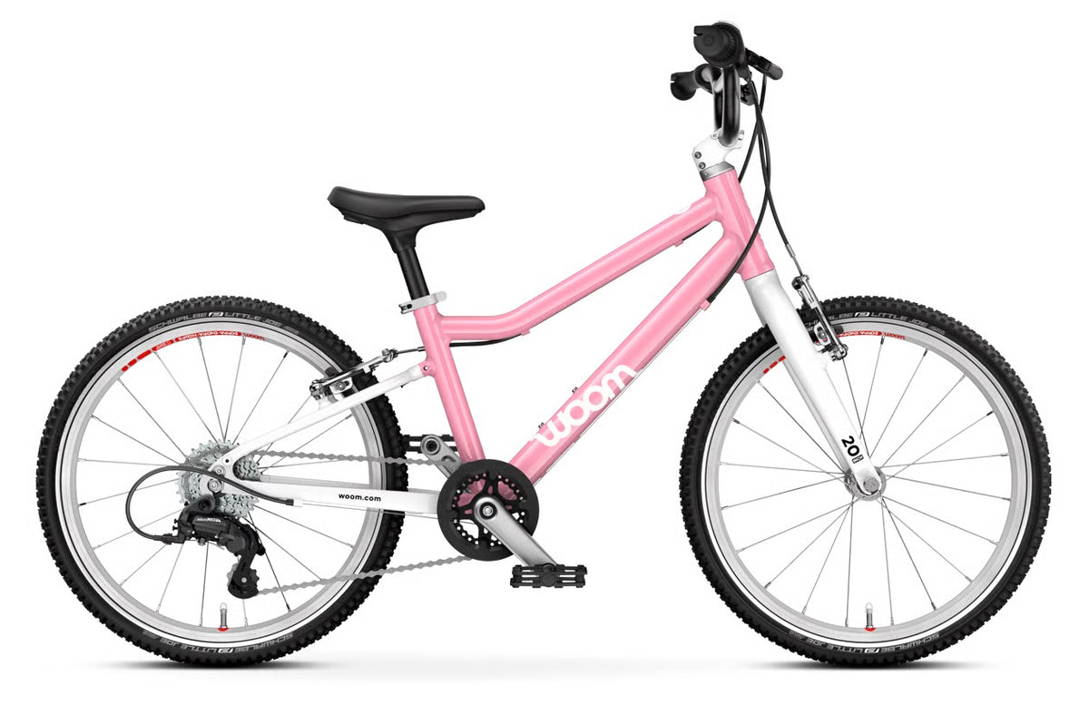 Woom Go 4 Kids’ Bike 20 Inch Powder Pink