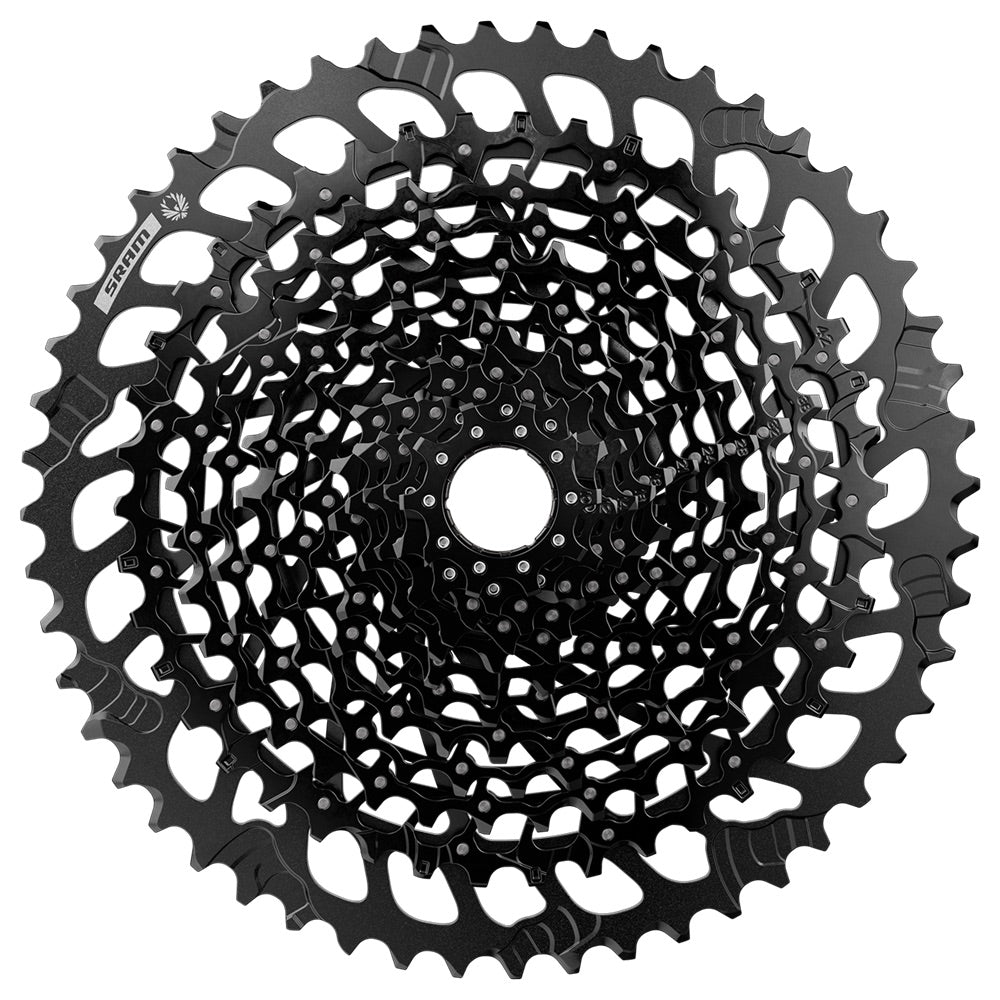 sram xg-1275 eagle cassette-color-black