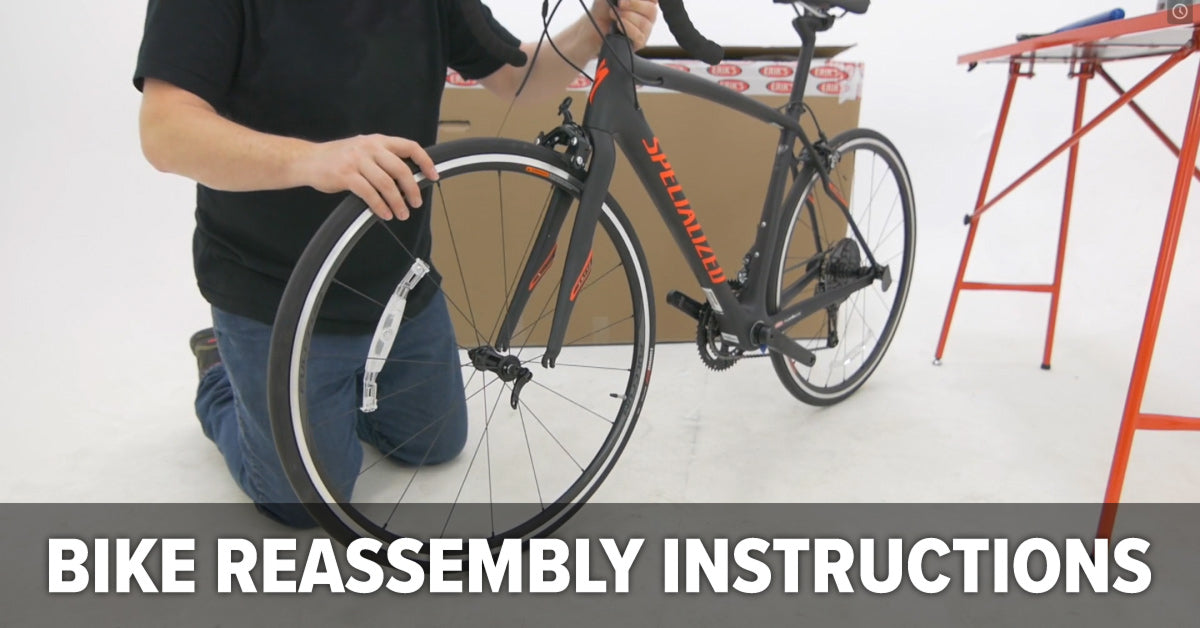 How to Reassemble Your New Bike – ERIK'S Bike Board & Ski