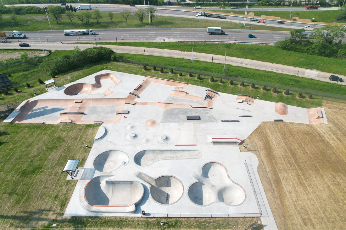 The Turf Skatepark in Greenfield, Wisconsin
