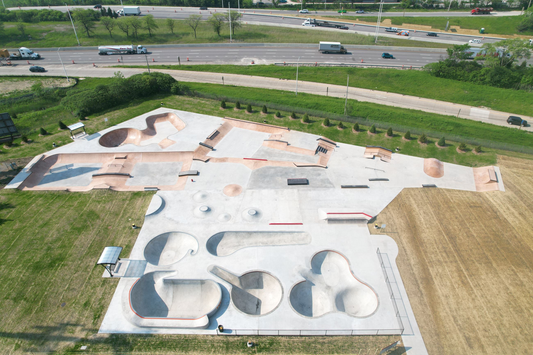 The Turf Skatepark in Greenfield, Wisconsin
