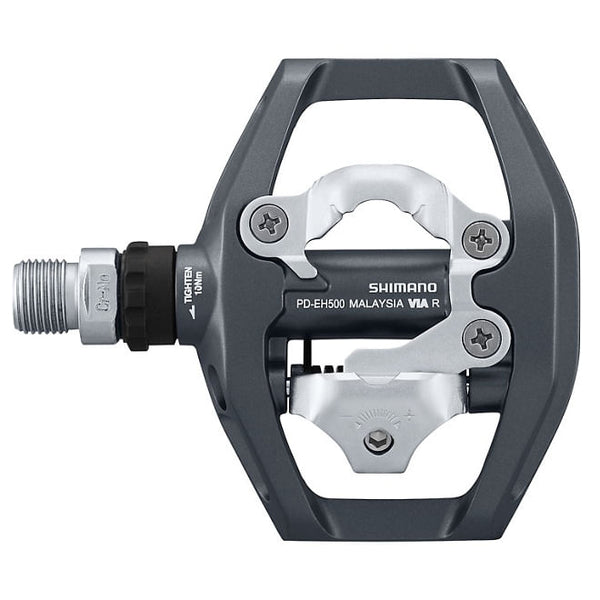 パーツ SHIMANO SPD PEDALS PD-EH500 Shimano PD-EH500 Dual Platform SPD Pedals | Explorer | Ride Shimano