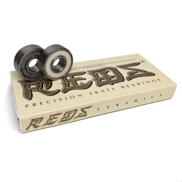 BONES ベアリング CERAMIC SUPER REDS BEARING Bones® Super REDS® Skateboard Bearings 8 pack - Bones Bearings