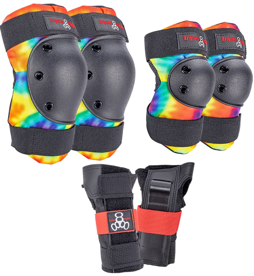 Triple 8（トリプルエイト）Protector Padセット M Triple 8 SAVER 3PK COLORS PADS | Skate Protective Gear | ERIK'S