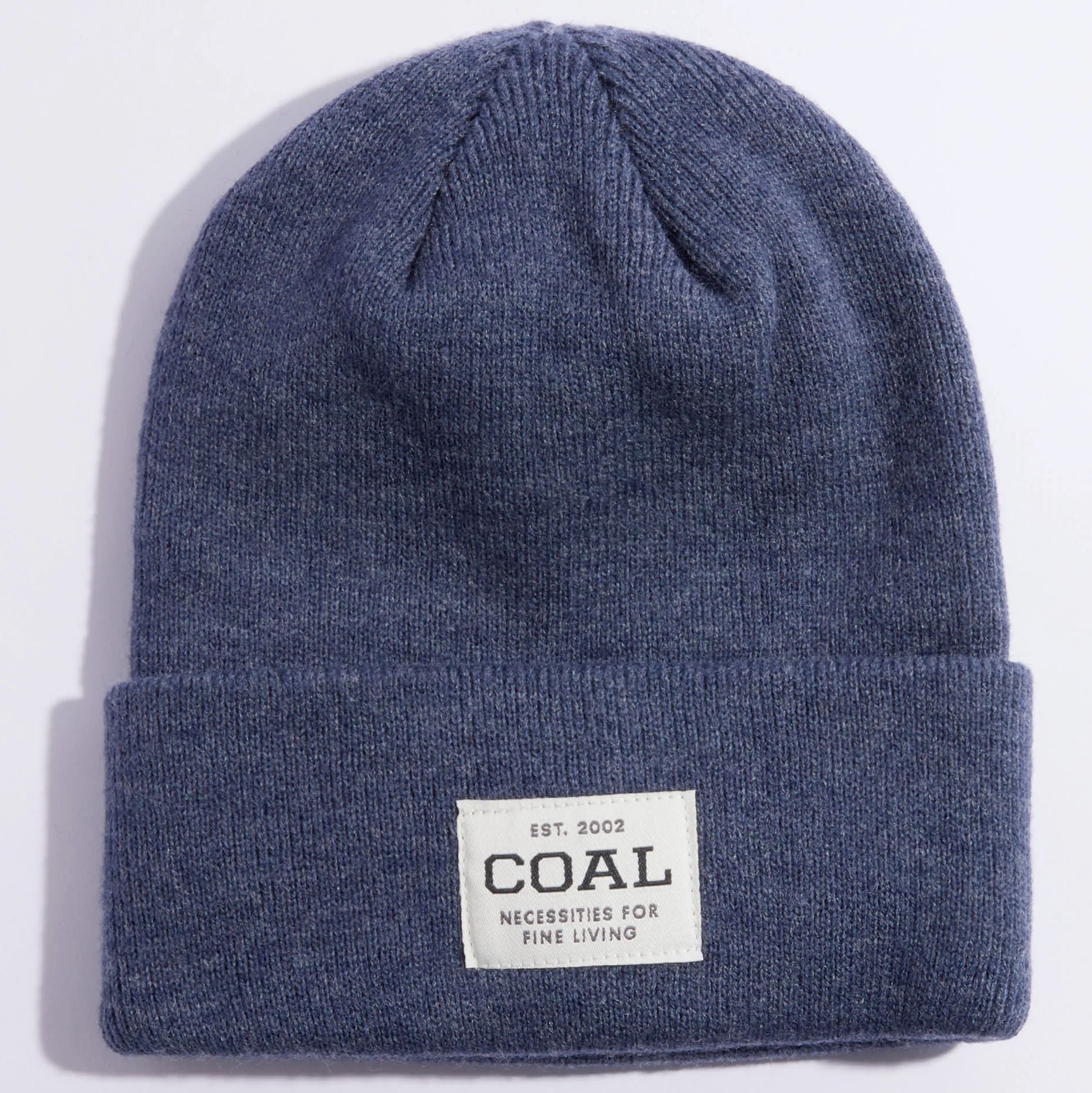 coal the uniform tall knit cuff beanie-color-heather navy