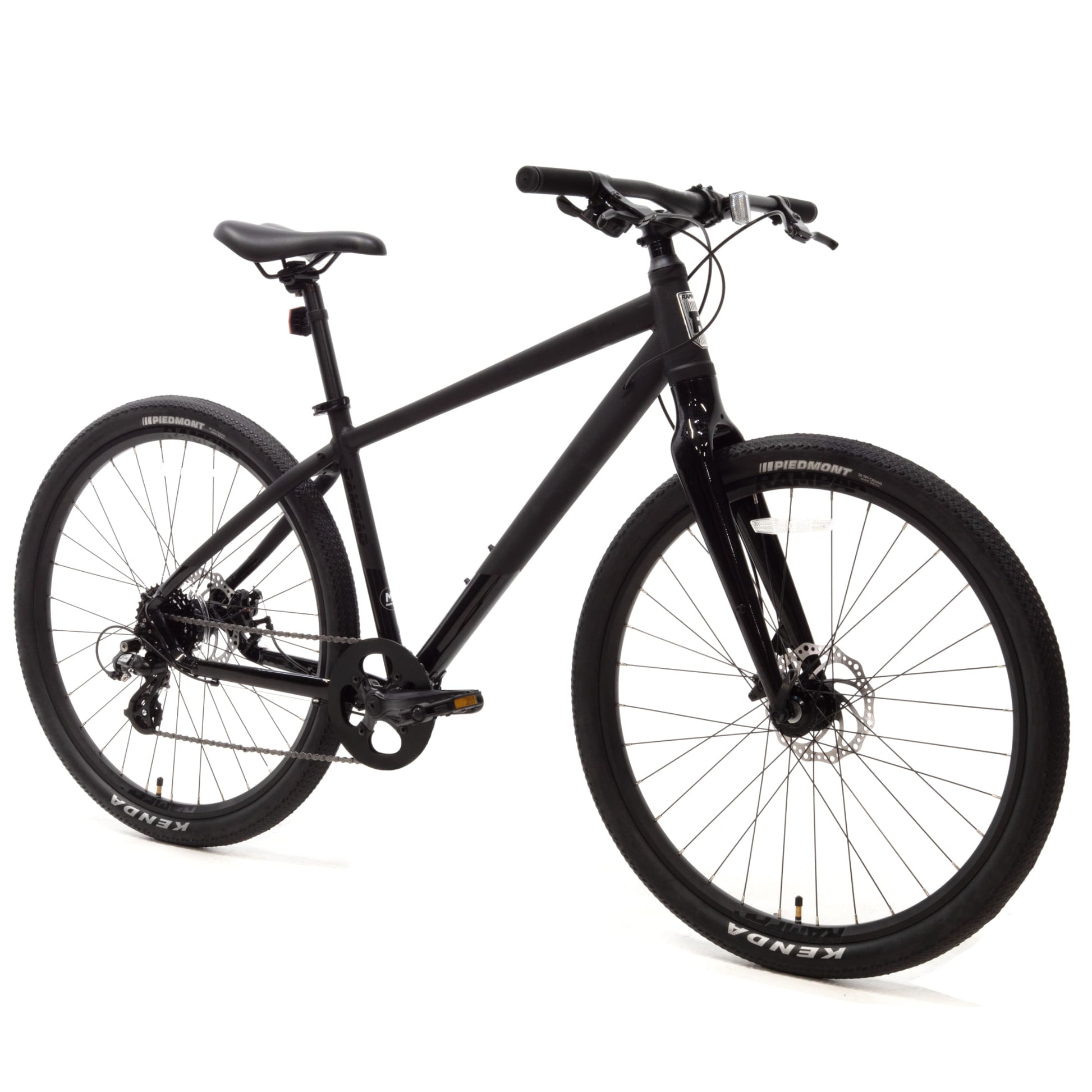 street urban bike Rampar 2023 Street Machine 27.5 One Bike L gloss black/matte Black