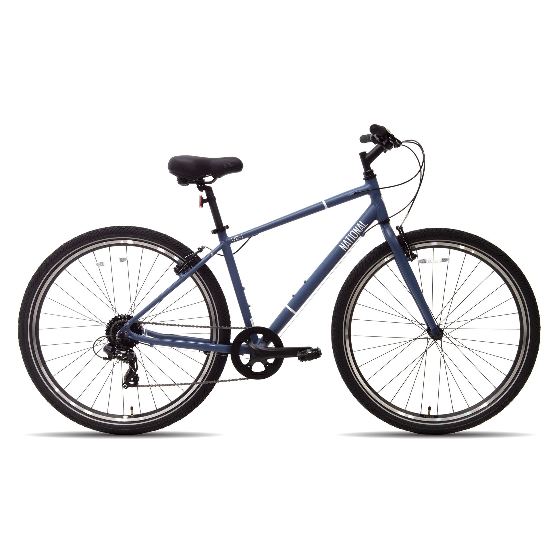 urban sport bike National Bicycle Company 2023 UB1 Comfort Bike S Matte Castlerock Blue/Matte White