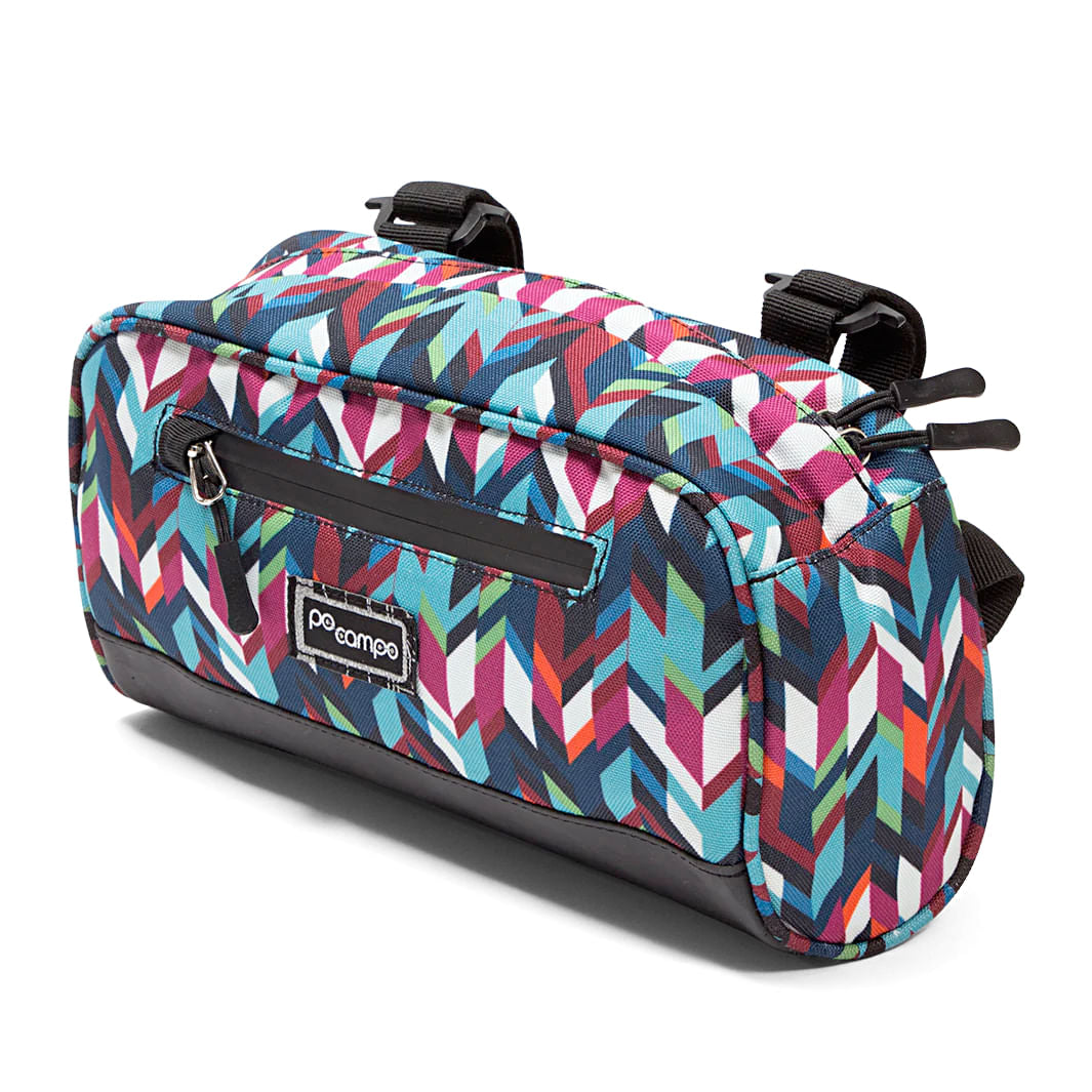 po campo domino handlebar bag-color-chevron