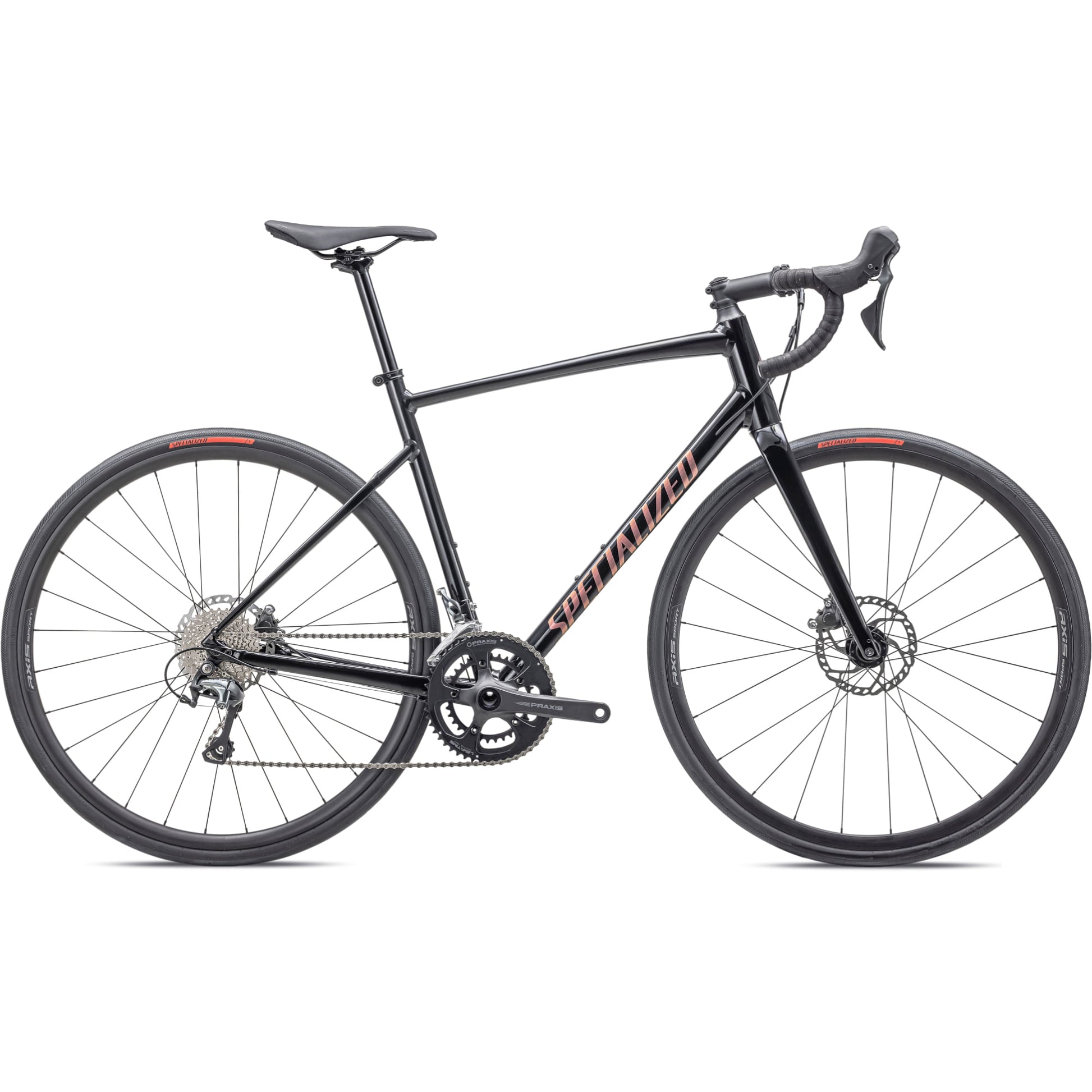 specialized allez gravel bike Specialized 2024 Allez E5 Disc Sport Gloss Tarmac Black / 52