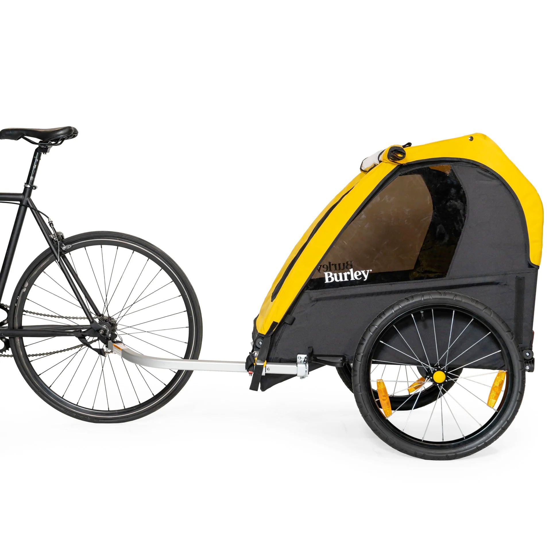 Burley Bike Trailer Two Kids Burley Honey Bee Double Kids Trailer