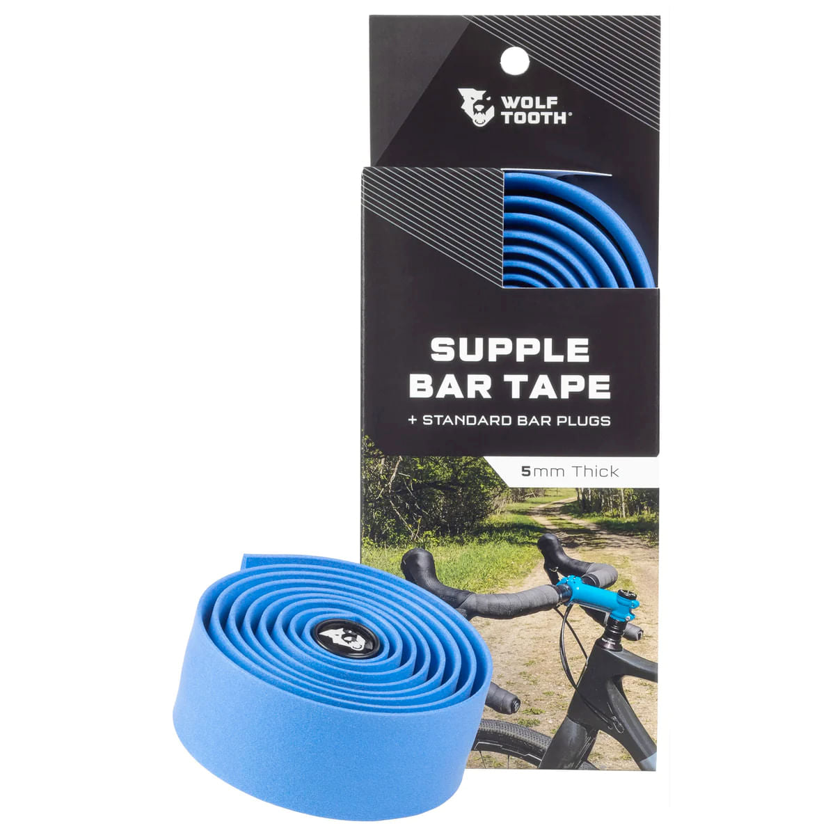 wolf tooth components supple bar tape-color-blue