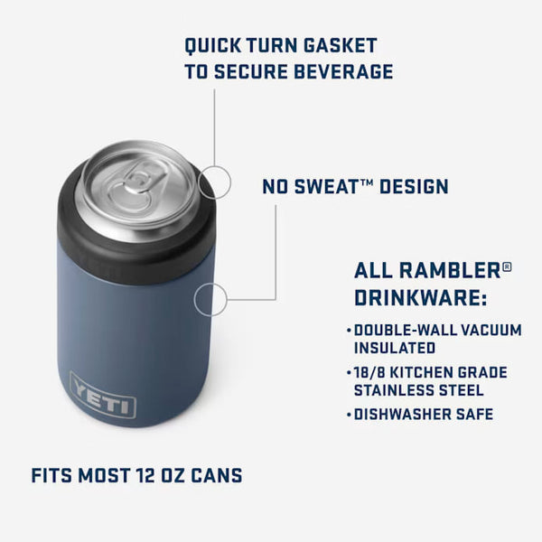 ERIK'S YETI RAMBLER 12 OZ COLSTER CAN COOLER - OVAL LOGO | ERIK'S