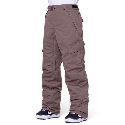 686 infinity cargo pant-color-tobacco