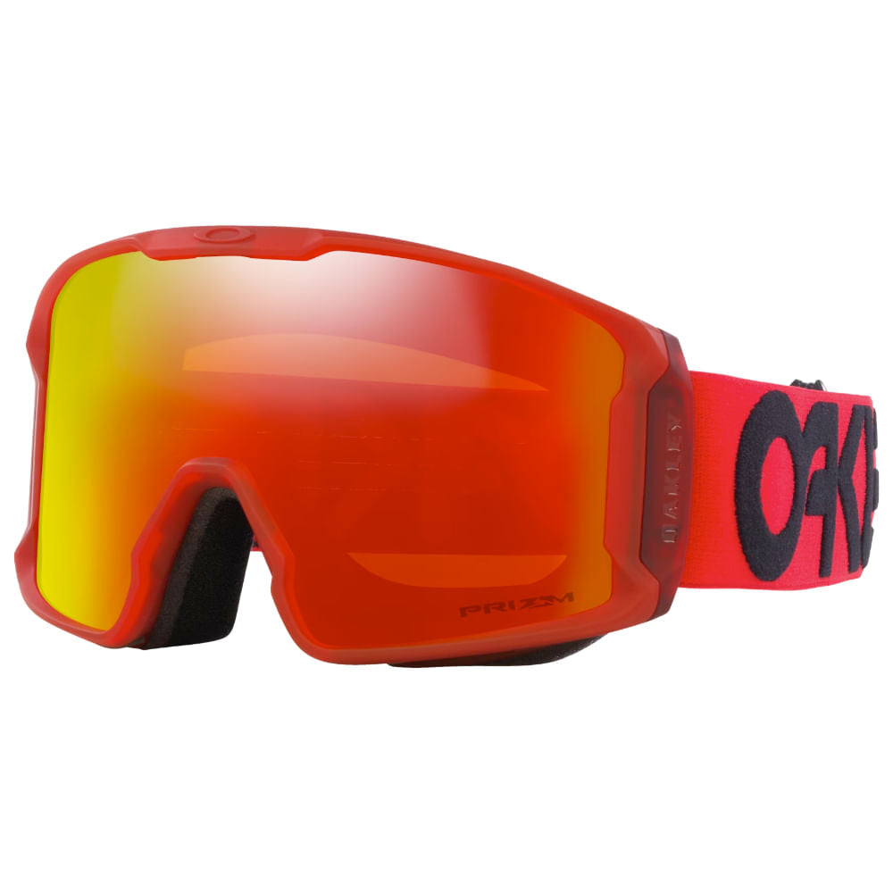 Oakley Line Miner L B1B Redline Prizm Torch Iridium Goggles