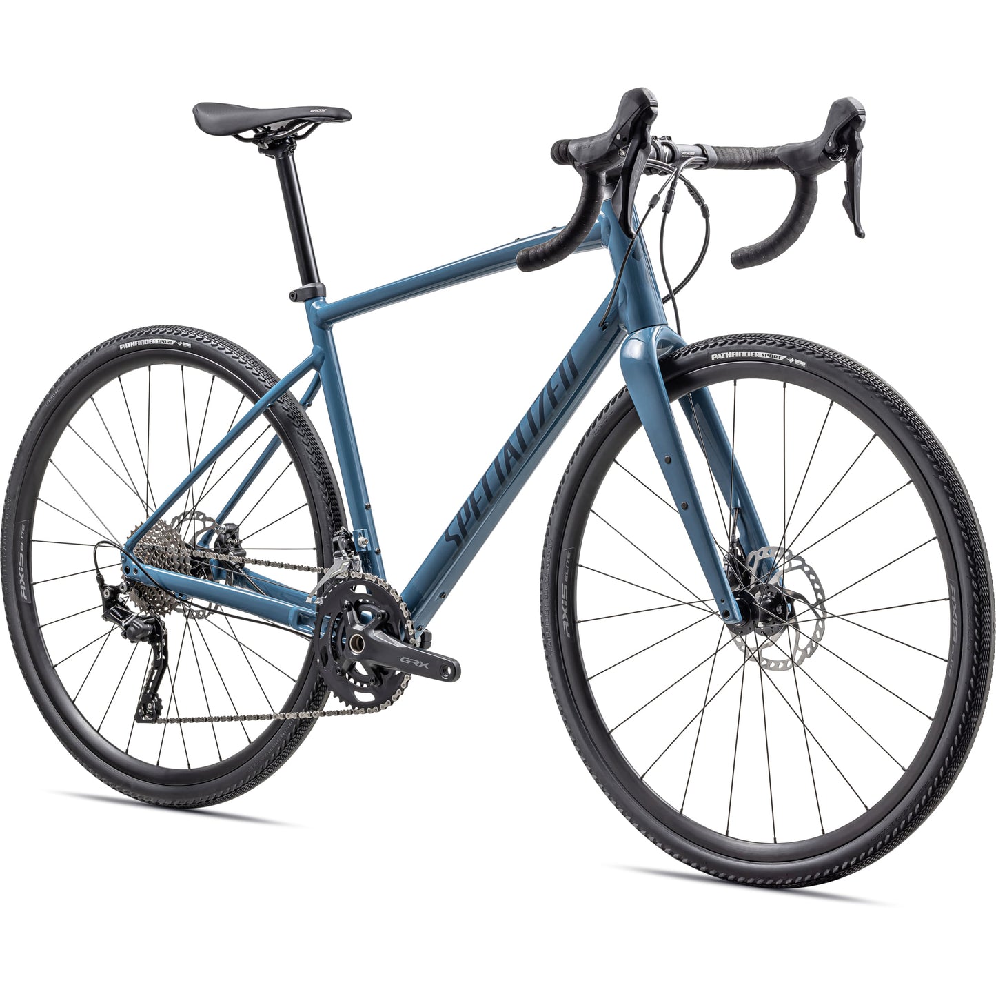 specialized 2024 diverge elite e5 road bike-color-gloss mystic blue/blue metallic