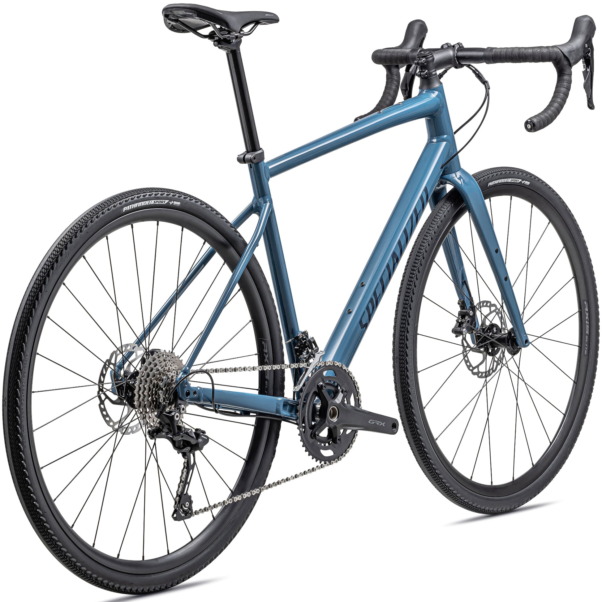 specialized 2024 diverge elite e5 road bike-color-gloss mystic blue/blue metallic