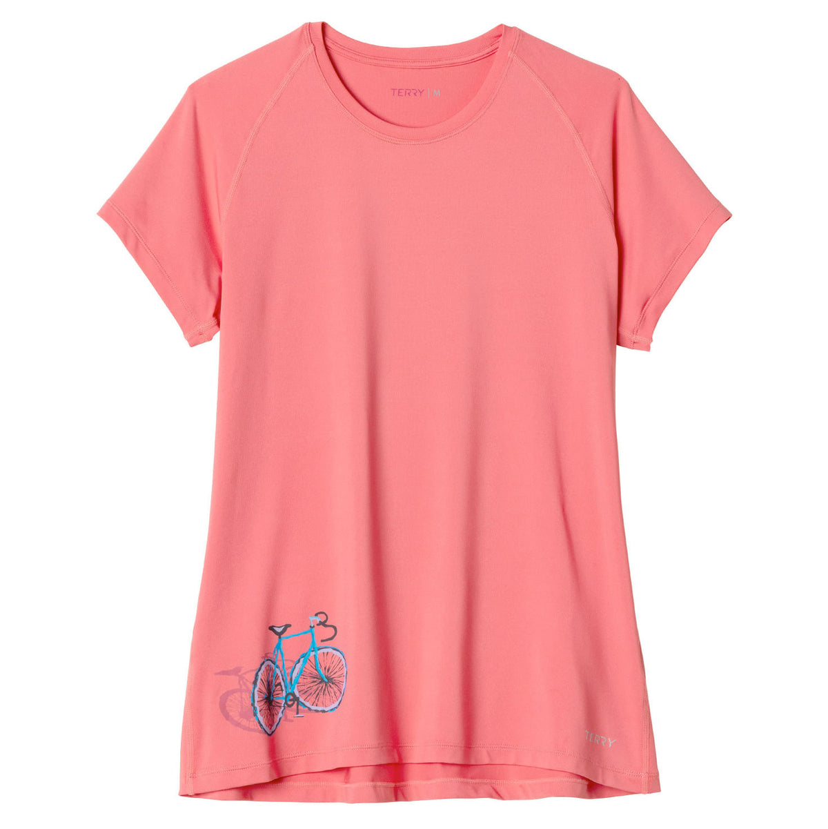 Terry Women’s Tech Tee Flow 2Xl Coral Shadow