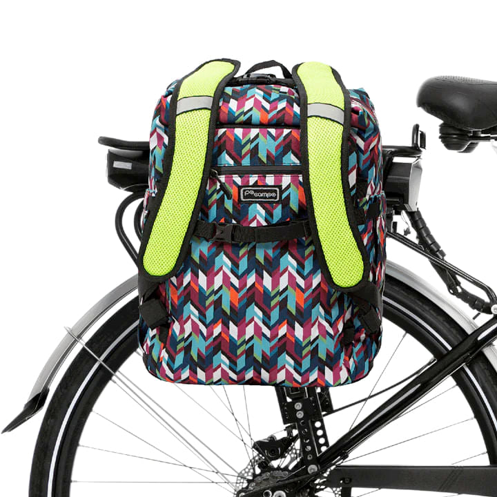 po campo bedford backpack pannier-color-chevron