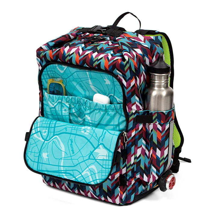 po campo bedford backpack pannier-color-chevron