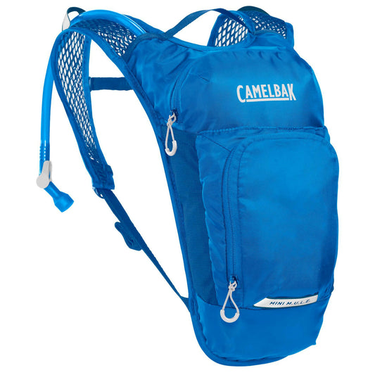 camelbak mini m.u.l.e. kids’ hydration pack-color-blue