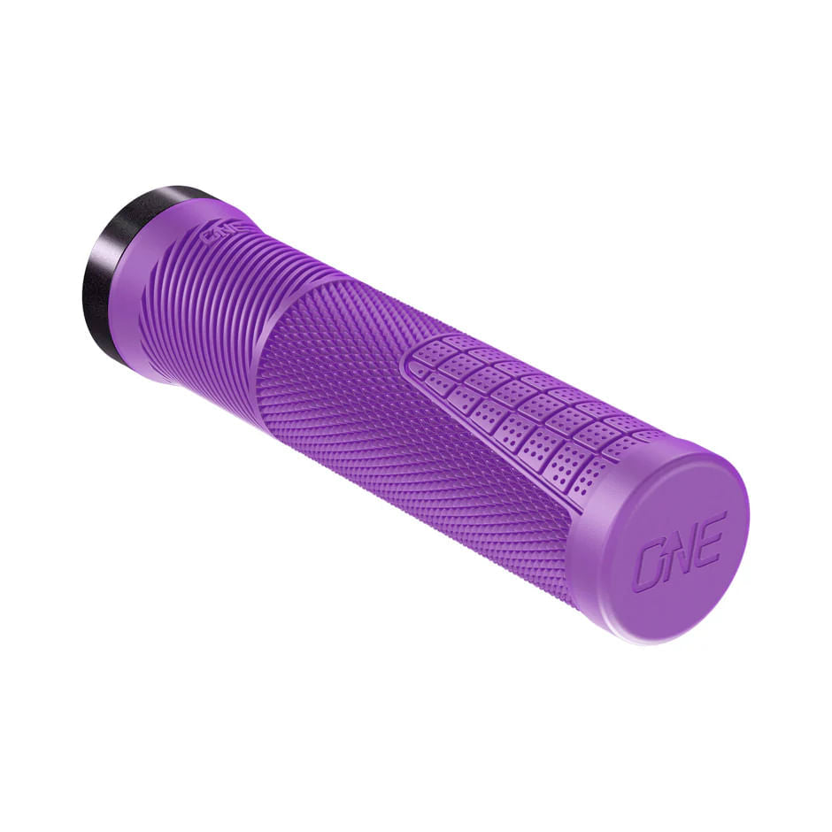 OneUP Components Thin Lock-On Grips All Purple