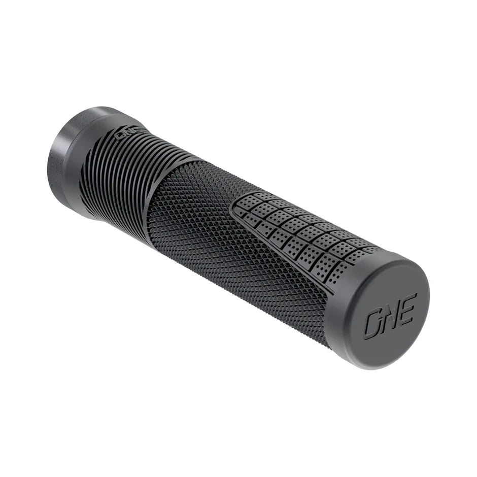 OneUP Components Thin Lock-On Grips All Black